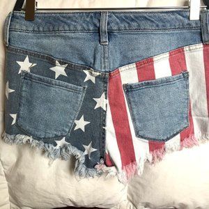 Mossimo from target Americana High Rise Shorts